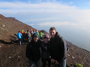 Sendai Crew on Fuji
